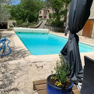 Font Nouvelle Maison De Charme Drome Provencale, 6 Ou 10 Personnes Avec Piscine Plaisians